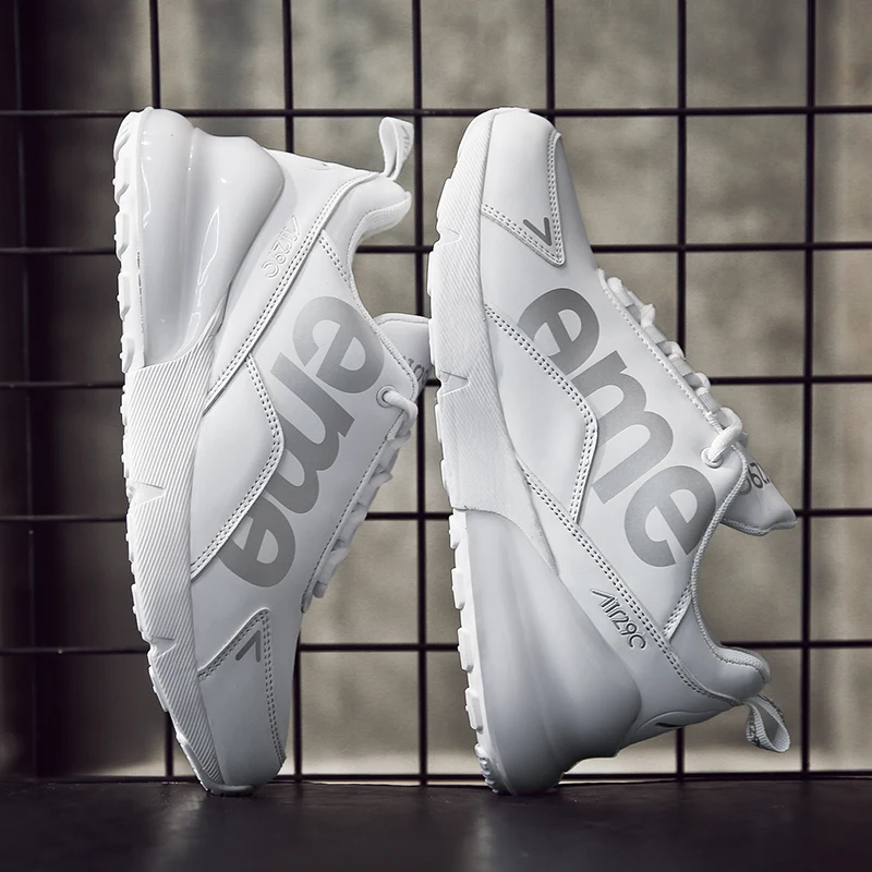 

Times New Roman 2019 High Quality Men Casual Shoes spring Fashion brand soft breathable sneakers Lace-up male shoes Zapatos