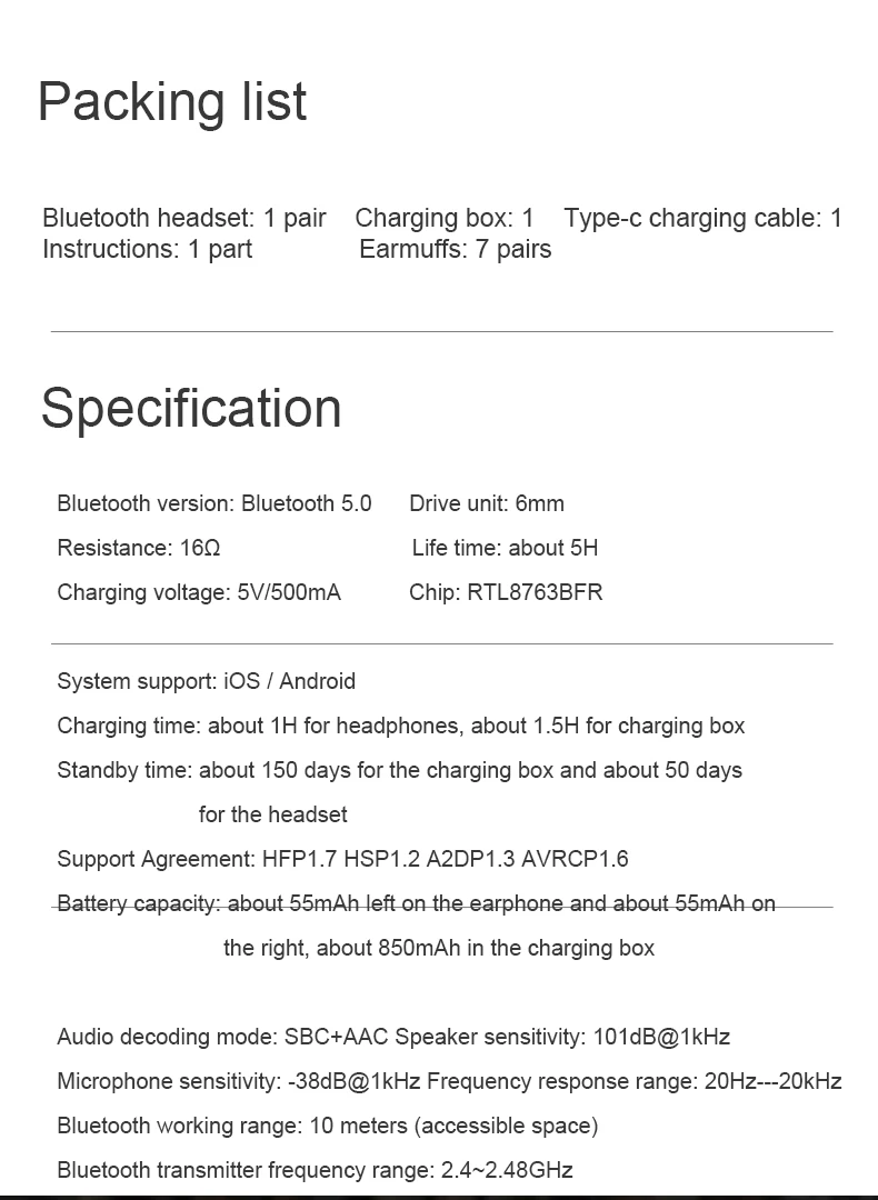 TWS беспроводные наушники-вкладыши Bluetooth 5,0 сенсорные наушники IPX56 водонепроницаемые 3D стерео шумоподавляющие наушники с микрофоном