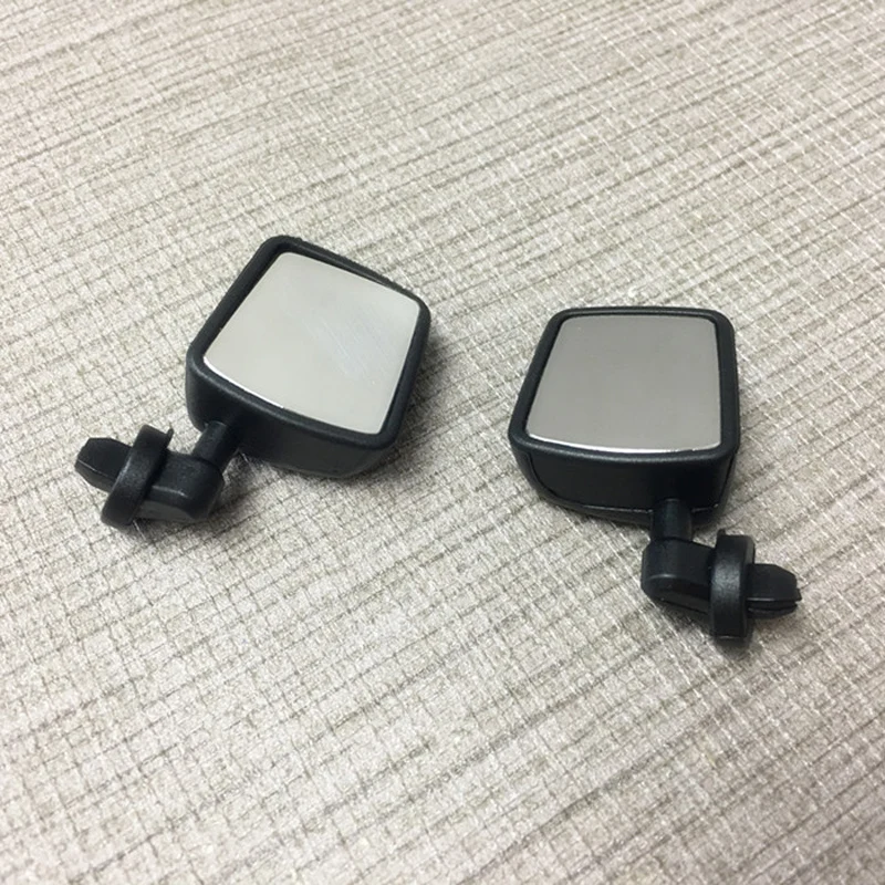 

1Pair Rearview Mirror DIY Car Shell Rearview Mirror Spare Parts Suitable for 1/10 RC Model Cars Jeep Car Shell DIY Accessories