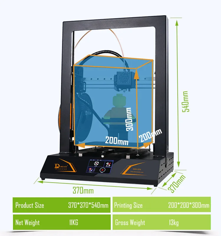 DP6 3d printer 14