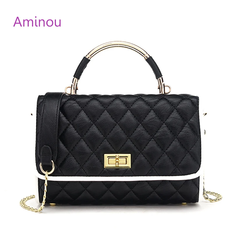 

Aminou Crossbody Bags For Women Shoulder Chains Bag 2018 Brand Designer Womens High Quality Handbags Lady Bolsa Feminina