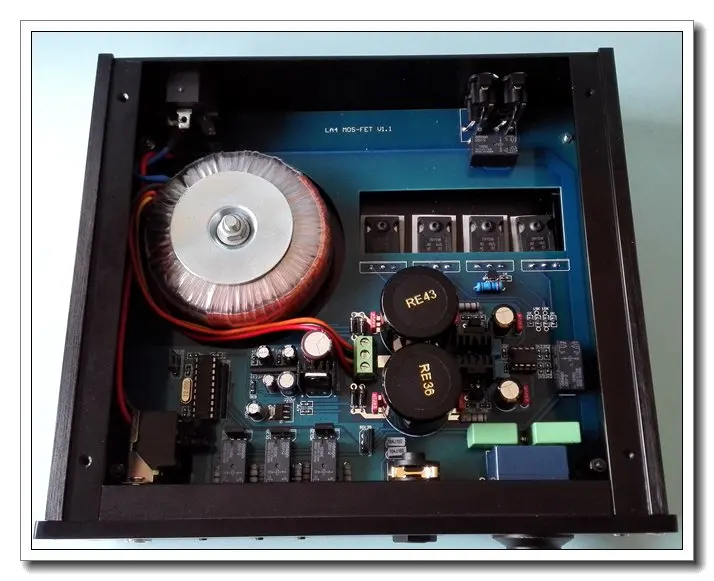 LA5 MOS-FET Pure Class A Headphone Amplifier Field