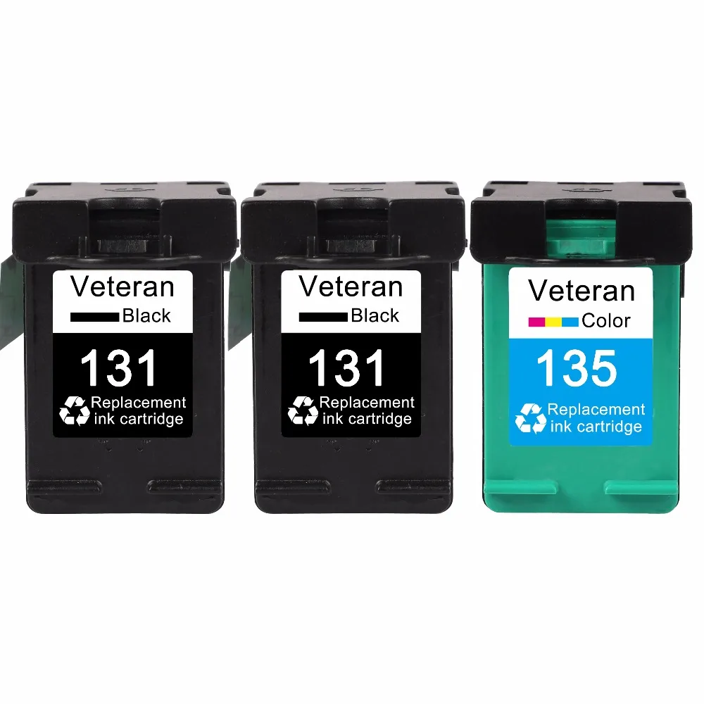 Ветеран сменный картридж для принтера hp 131 135 hp135 2573 2613 8753 PSC 1600 1613 2350 460 5743 5940 5943 6940