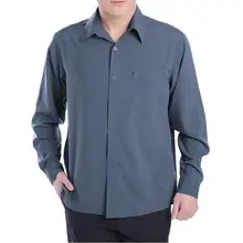 Новинка, модная осенне-Летняя мужская одежда размера плюс, рубашка с длинным рукавом, приталенная стильная одежда, мужские рубашки M, L, XL, XXL, 3XL