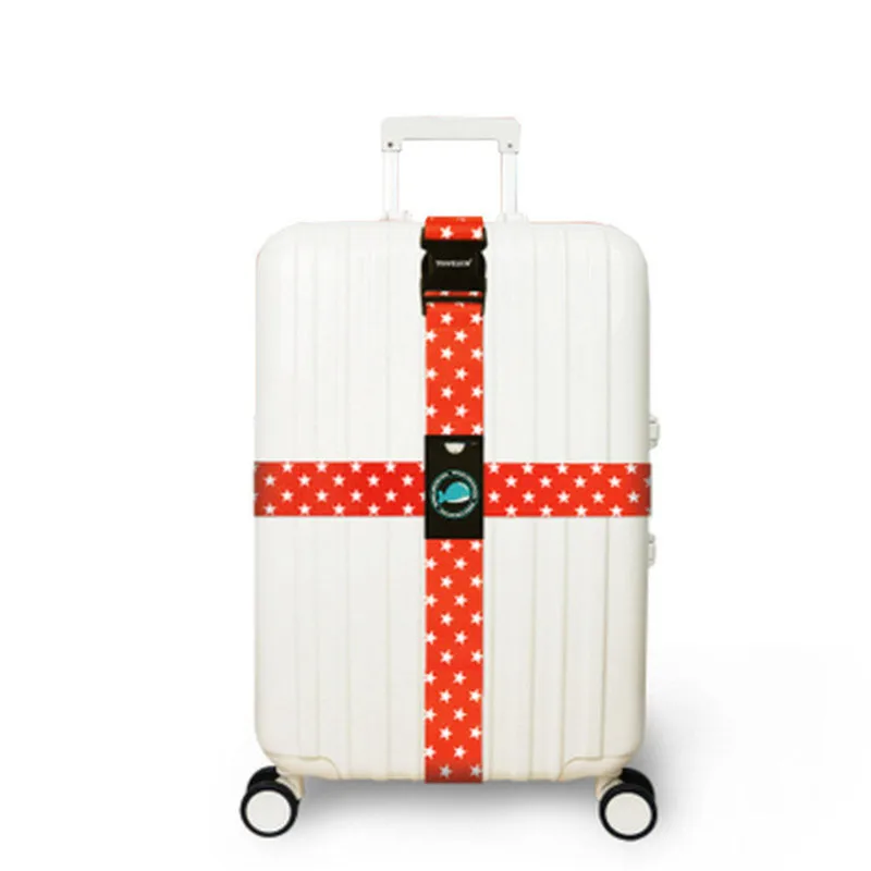 JULY'S SONG багажный ремень поперечный ремень упаковка Регулируемый дорожный костюм чемодан из нейлона с аксессуары для путешествий - Цвет: 3
