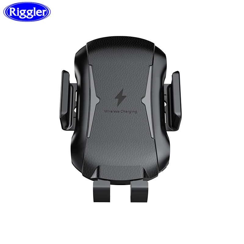 Сенсорный автомобильный держатель для зарядки Riggler Air Outlet Беспроводное зарядное устройство для samsung S10+ S9 Note9 Qi включение 10 Вт FastCharge Mount