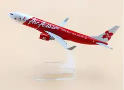 Сплав металла красная воздушная Азия авиалиний A340 модель самолета Азия Airbus 340 Airways модель самолета подарки для детей 16 см