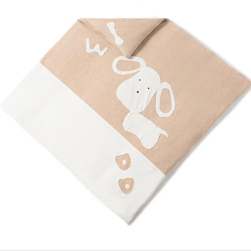

Carton Thick Windproof Baby Blankets Newborn Envelope For Newborns Super Soft Swaddle Autumn Winter Baby Blanket Swaddle