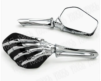 

Motorcycle Skeleton Mirrors For Honda Shadow Spirit Sabre Aero ACE Steed VLX 400 600 1100 DLX VTX1300 1800 Magna VF 250 750