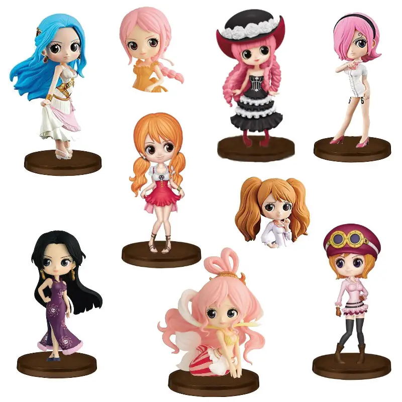 Collectibles Banpresto One Piece Q Posket Petit Vol 2 3 Type Set Nami Koara Perhona Onepiece Animation Art Characters