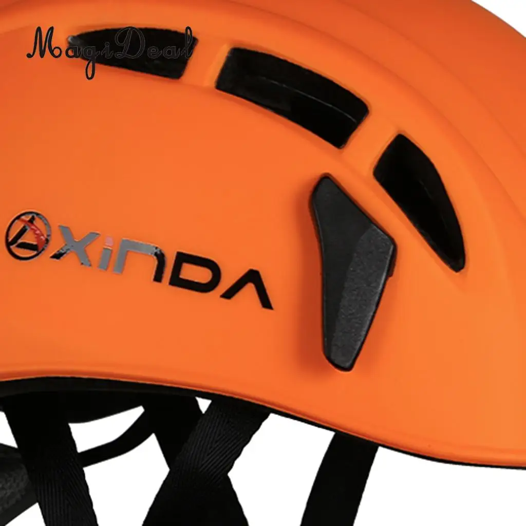 MagiDeal шлем безопасности на открытом воздухе скалолазание дерево Каякинг Rappel спасательный жесткий головной убор оранжевый для гребли туристическое снаряжение