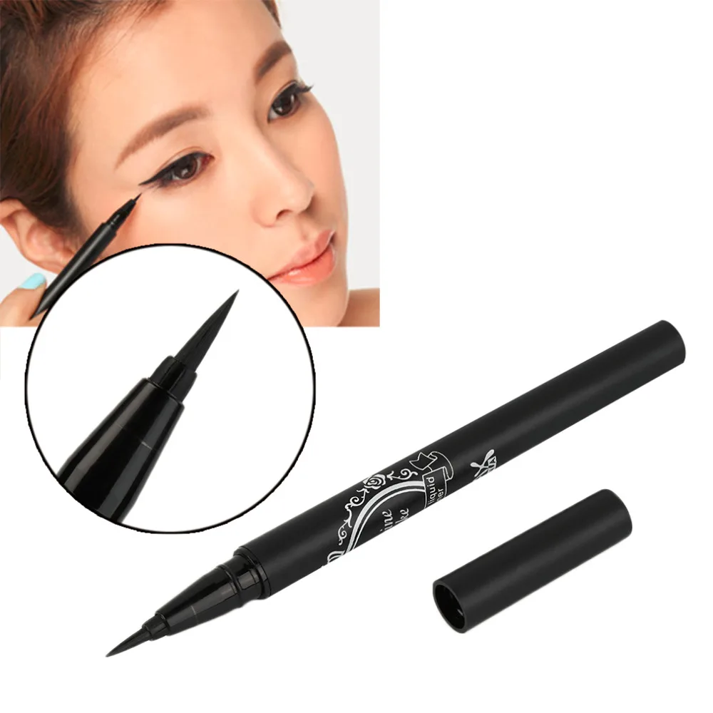 New Promotion Super Fine Sponge Head Liquid Eyeliner Pen Long Lasting