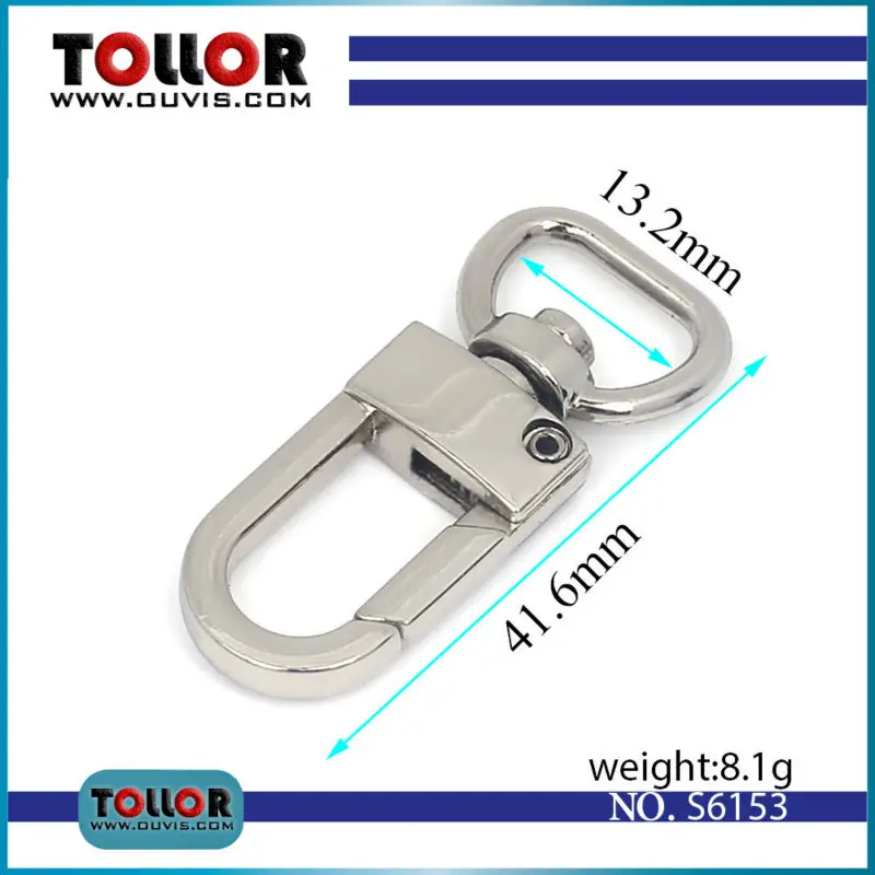 

High Quality Swivel Dog Buckle Handbag hardware Metal Clasp For bag Trigger Snap Hook Buckle Luggage DIY Accessories