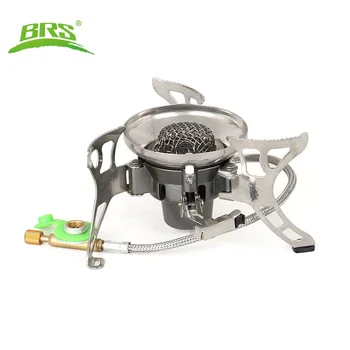 

BRS-15 Camping Gas Stove Ultralight Portable Collapsible Windproof Outdoor Gas Camp Stove Cookware for Picnic Camping Hiking