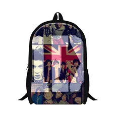2015 One Direction Backpack Children School Bags,1D Bagpack BoysMens Travel Backpack Students Bag canvas school bag