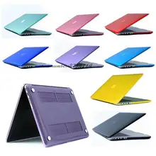 Жесткий Кристальный матовый чехол-накладка для MacBook Air 11 air 13 дюймов A1466 A1932 Pro 13 15 retina A1706 A1708 A1989