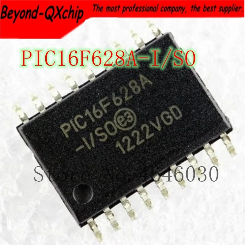 

Free Shipping 10pcs new original PIC16F628A-I/SO PIC16F628A PIC16F628 16F628A-I/SO 16F628A 16F628 SOP18