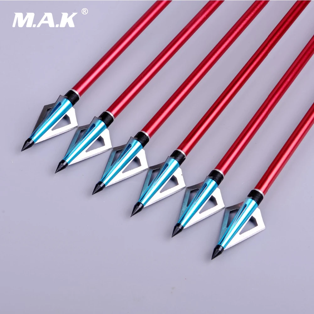 Buy 12pcs Archery Arrow Heads 125 Grain Arrowhead Fits