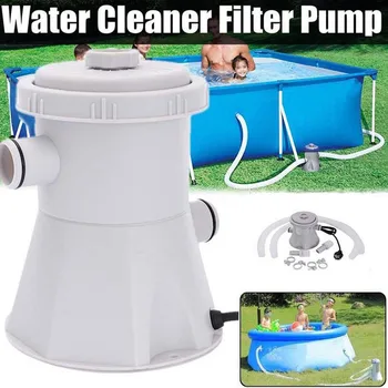 

For Above Ground Pools Cleaning Tool 220V Electric Summer Swimming Pool Filter Pump24.03
