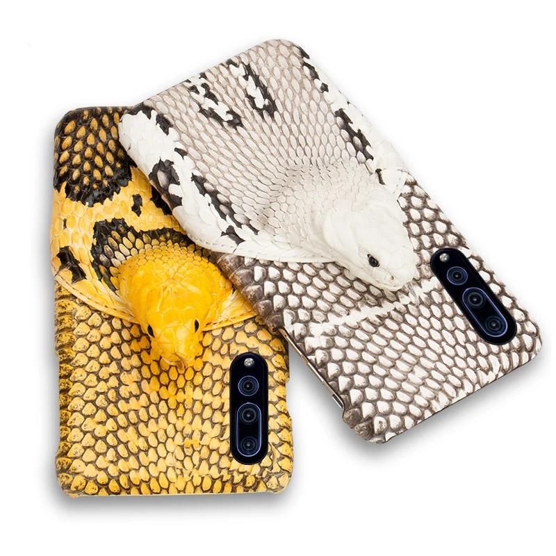 Luxury Phone Cases For Huawei P10 P20 P30 Lite Mate 9 10 20 lite Pro Case Snake Head Cover For Honor 8X 9 10 V20 P Smart case