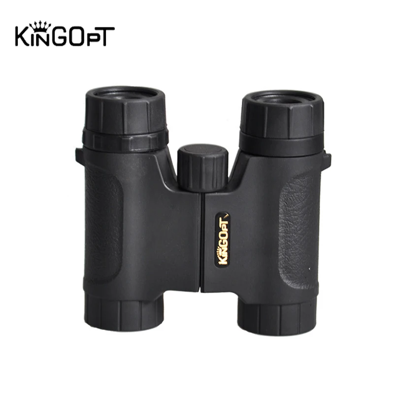 KINGOPT HD Waterproof Binoculars Professional Wide Angle Binocular Telescope Large Vision Compact Telescope Outdoor Camping Tool - Цвет: 6x28