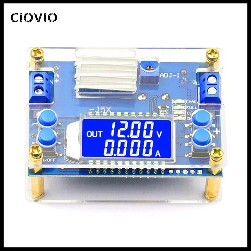 DC понижающий преобразователь CC CV модуль питания 1 2 32V 5A Регулируемый источник