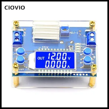 

DC DC Buck Converter CC CV Power Module 1.2-32V 5A Adjustable Regulated power supply Voltmeter ammeter