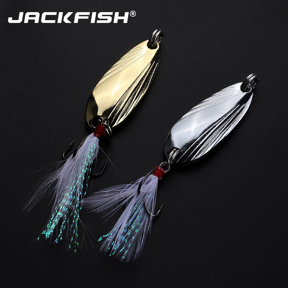 4Pcs Buzzbait Metal Spinner Bait Feather Sound Bass Bait Flying