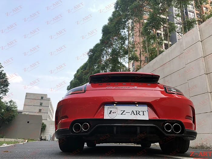Оригинальный Z ART набор для тела из углеродного волокна Porsche 911 2010 2011 retrofit body kit 997