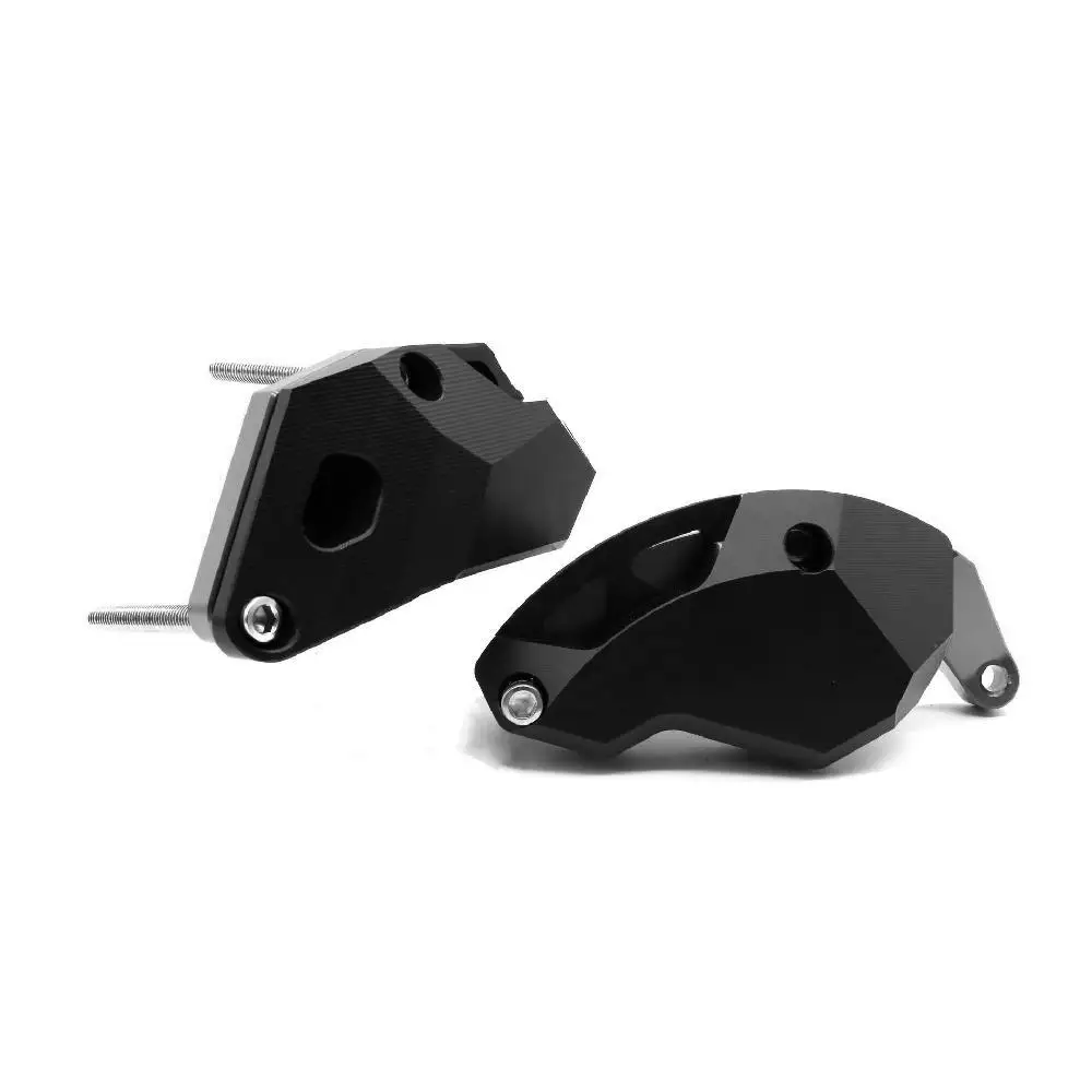 Руль Fatbar для рамы мотоцикла слайдер двигателя статора чехол для KAWASAKI ZX10R 1от 1 до 16 защита двигателя чехол ползунок Мотоцикл аксессуары - Цвет: titanium