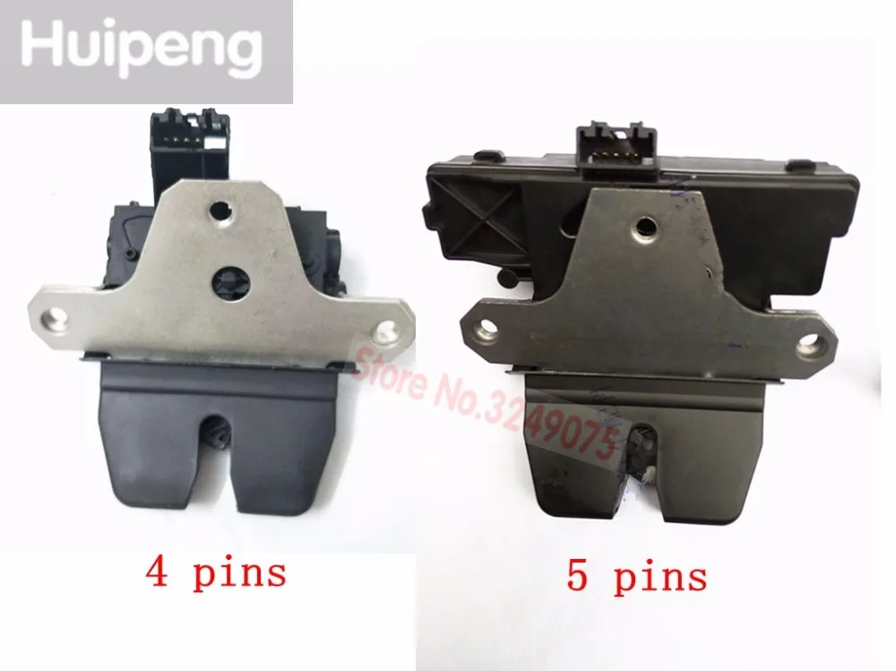 Автомобильная защёлка крышки багажника центральный механизм блокировки для Ford Focus Mondeo C-Max замок задней крышки багажника 5 штифтов 4 штифта аксессуары для VOLVO