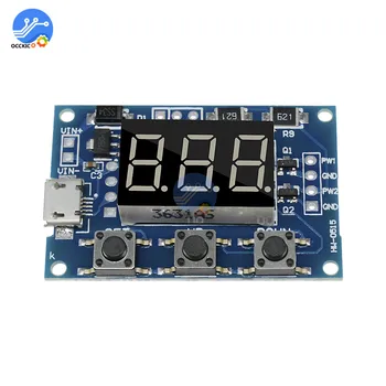 

2 Channel USB Signal Generator PWM Pulse Frequency Duty Cycle Adjustable Module LED Digital Display 1Hz ~ 150KHz PWM Board