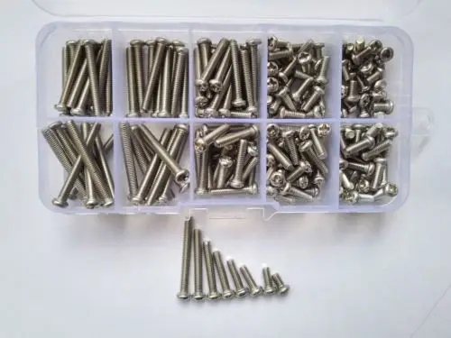 200 шт. винты из нержавеющей стали с круглой головкой|screw bolt|bolt stainlessstainless steel bolts |