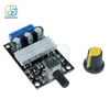 Controlador de velocidad del motor regulador 6-28V 3A 80W ajustable con interruptor de potenciómetro DC 6V 12V 24V 28V PWM ► Foto 2/6