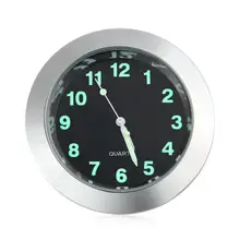 CARCHET Motorcycle Handlebar Clock Mount Watch Waterproof SV Useful Silver Billet Aluminum Motorcycle Handlebar Clock