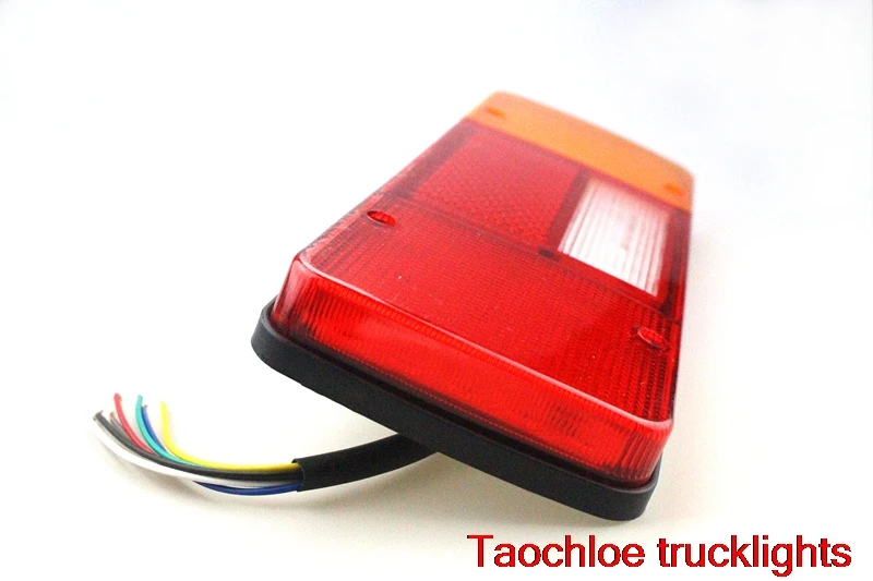 2x12V 92led пластиковый задний светильник для грузовика s Автомобильный индикатор