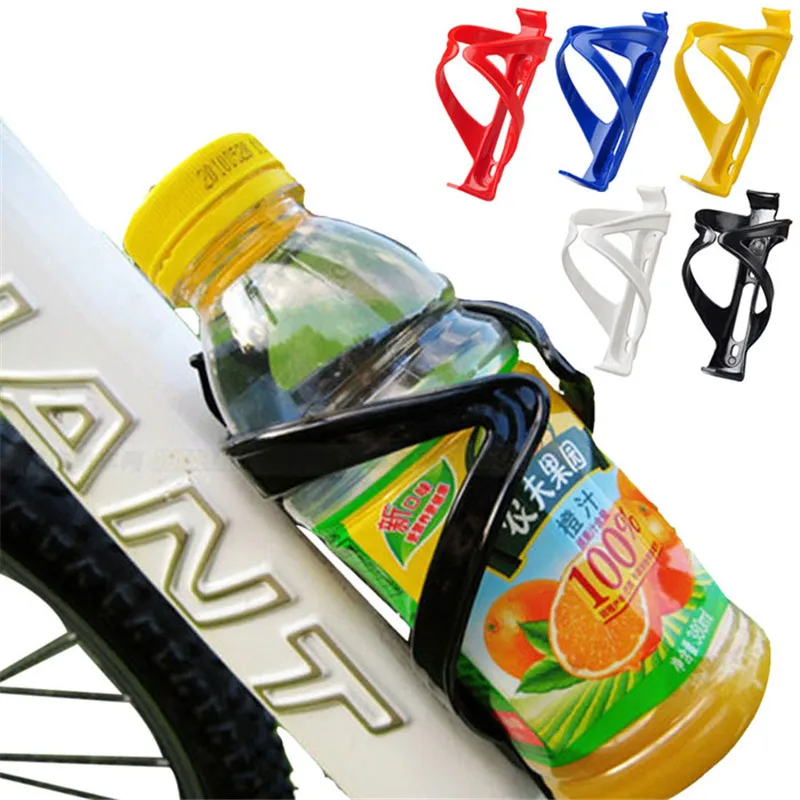 

Plastic Bicycle Cycling Mountain Road Bike Water Bottle Holder Rack Bar Mounted Cup Bottles Holding Shelf Drop Ship #B5