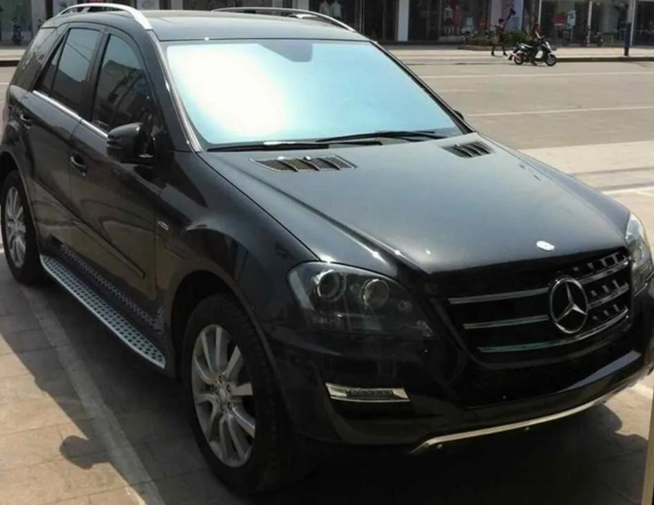 Ходовые панели, авто боковые ступенчатые педали для Mercedes-Benz ML300 ML350 ML400 ML450 MLAMG 2006-2011, высококачественные автомобильные аксессуары