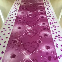 10 м/лот 3D нетканые Ткань любовь Свадебная вечеринка Ковры T оформление сцены Ковры Коврики