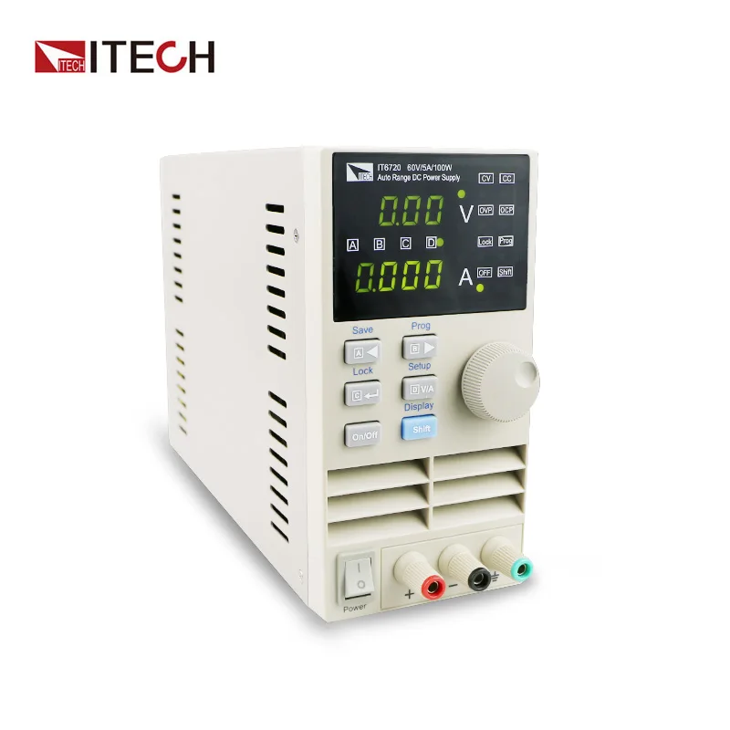 ITECH IT6721 Регулируемый Цифровой DC Питание 10mV/1mA 60 V/8A/180 W для научно-исследовательских работ Услуги лаборатории