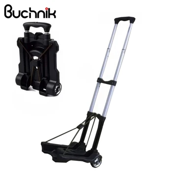 

Metal Folding Portable Travel Cart Adjustable Home Luggage Carts Trolley Shipping Cart Fixed Travel Bags Accessories Supplies