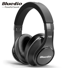 Bluedio UFO беспроводные Bluetooth наушники новые интеллектуальные шумоподавление HIFI стерео 8 динамик Профессиональная музыкальная гарнитура