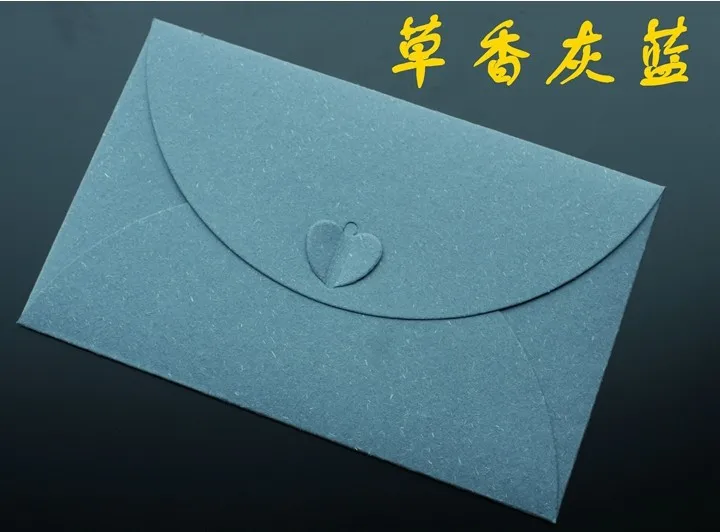 Винтаж 250 г коричневый крафт-бумага для конвертов Pearl пустой с милой пряжкой приглашения на свадьбу конверт sobres крафт-бумаги papel 18 видов цветов 50 шт./компл - Цвет: Kusaka Blue