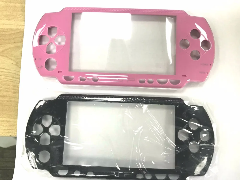 

For PSP 2000 For PSP 1000 New Housing Front Faceplate Case Shell Cover With Logo