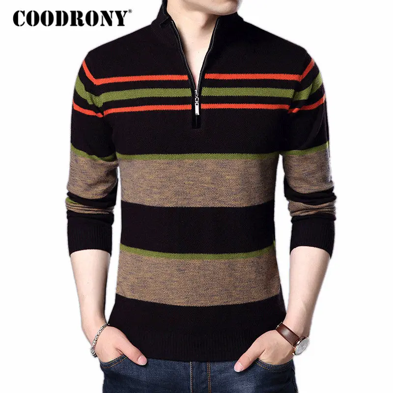 COODRONY Christmas Sweater Men 2017 New Winter Thick Warm