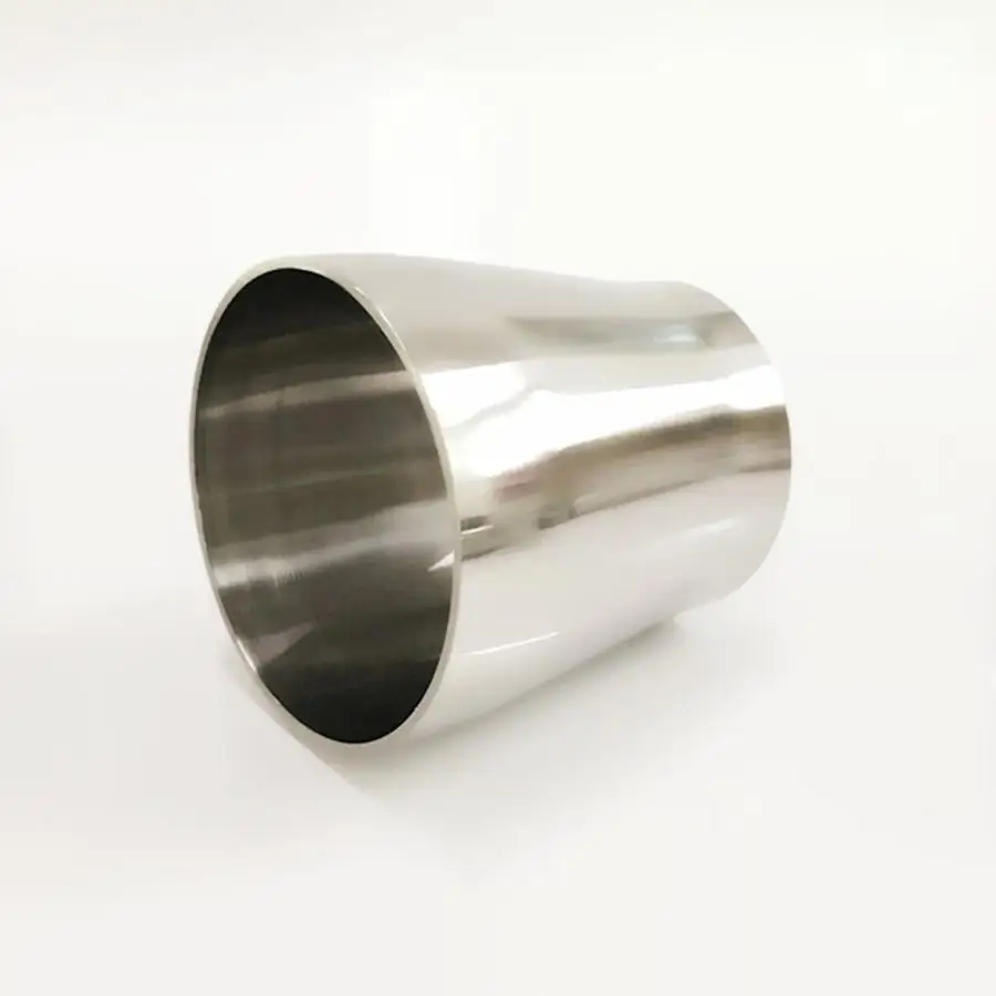 

76mm 3" To to 51mm 2" OD Butt Welding Reducer SUS 304 Stainless Steel Sanitary Pipe Fitting Homebrew Beer Exhaust