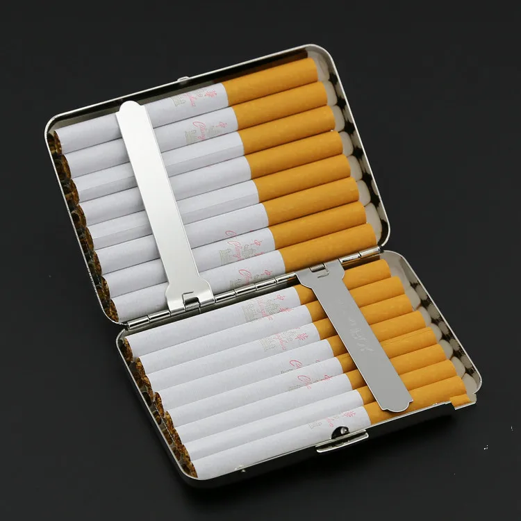 16 коробок для сигарет металлическая коробка портативная сигарет|cigaret box|box cigaretbox