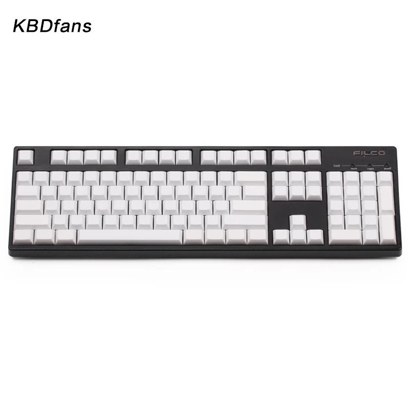 Dsa keycaps пустые печатные 108 толстые pbt для механической клавиатуры Dsa профили ISO ANSI макет