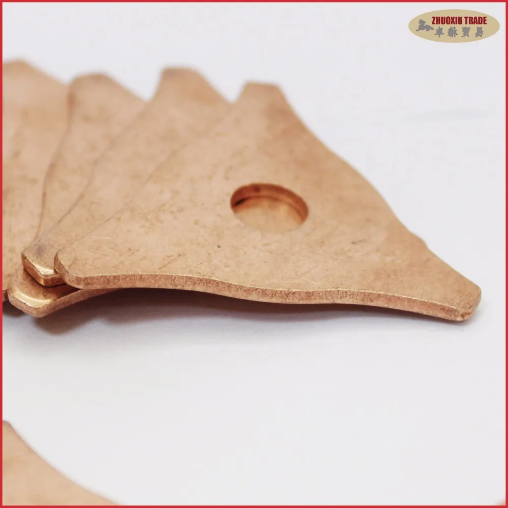 3-angled washers triangle plates copper plated tri hook washers autobody car body work spot welding studs dent removal system 3-angled washers triangle plates copper plated tri hook washers autobody car body work spot welding studs dent removal system