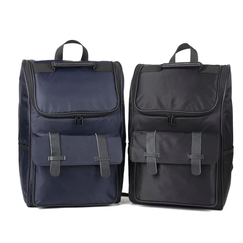 Fashion travel backpack durable canvas laptop carrying school bag men women shoulder bag black deep blue Fashion travel backpack durable canvas laptop carrying school bag men women shoulder bag black deep blue